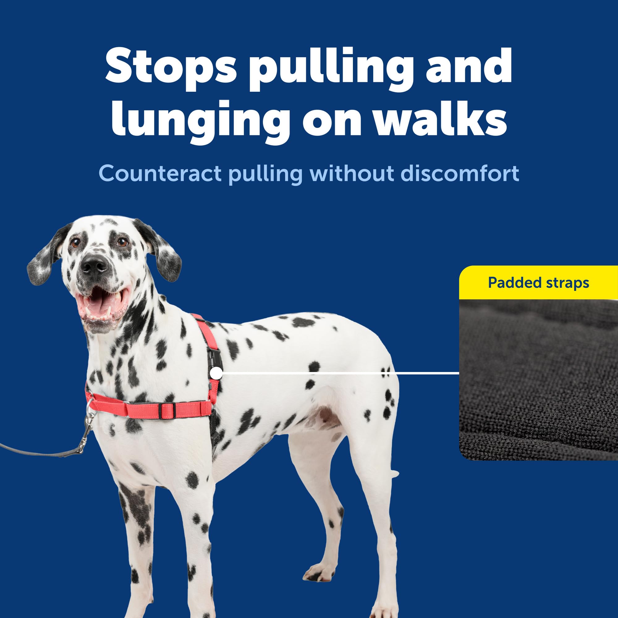PetSafe デラックス イージーウォークハーネス Lサイズ ローズレッド